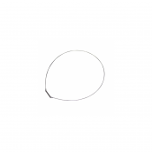 Collana di serraggio anteriore alla guarnizione oblò originale