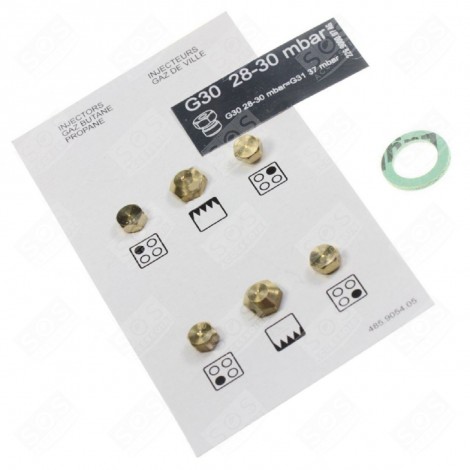 SACCHETTO INIETTORI GAS BUTANO/PROPANO FORNI, FORNELLI ELETTRICI E A GAS - 4431910026