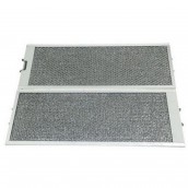 Lotto di 2 filtri metallici antigrasso originale