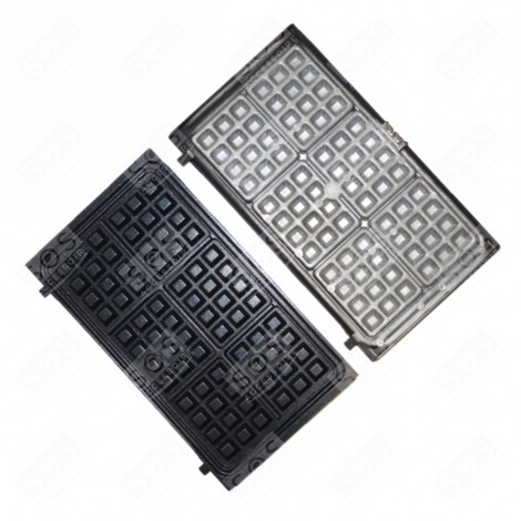 PLACCA PER GAUFFRES ( X2) PIASTRA PER WAFFLE, TOSTAPANE - TS-01036040