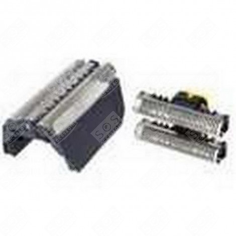 COMBI PACK ORIGINALE (GRIGLIA + COLTELLO) NERO 5874 FLEX5414 RASOI, TAGLIACAPELLI - 5724766