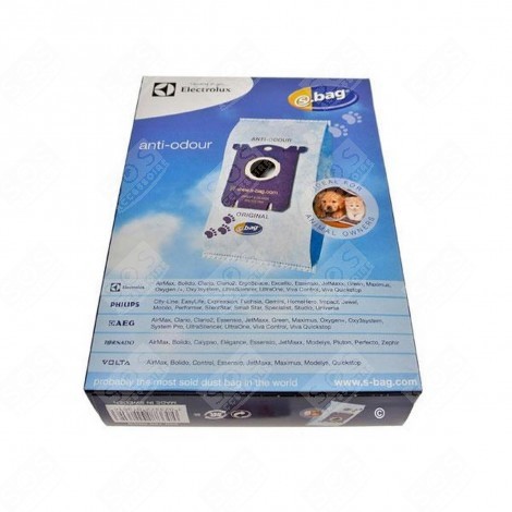 CONFEZIONE DI 3 SACCHETTI ANTI-ODORE ASPIRAPOLVERE - 9001660068