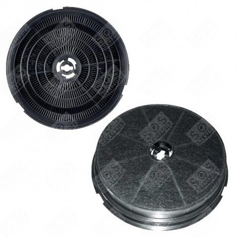 FILTRO A CARBONE ROTONDO TIPO 180 (AL PEZZO) CAPPA ASPIRANTE - CR300, 484000008647