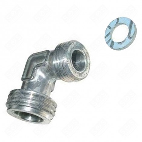 RACCORDO A GOMITO ALIM GAZ + GUARNIZIONE PIANO COTTURA - 75X0533