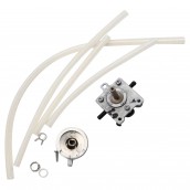 Kit elettrovalvola + pulsante