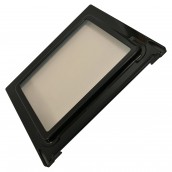 Controporta con vetro