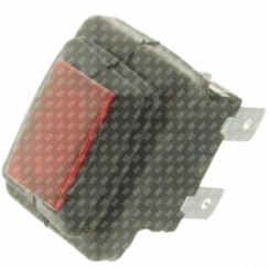 Interruttore on/off rosso