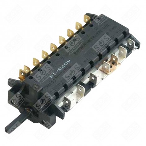 SELETTORE ORIGINALE A 7 POSIZIONI FORNI, FORNELLI ELETTRICI E A GAS - 00179790