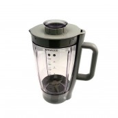 Ciotola frullatore/mixer completo in acrilico bianco