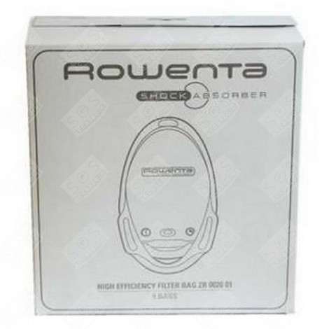 BOITE DE 5 SACS SHOCK ABSORBER ASPIRAPOLVERE - ZR002601