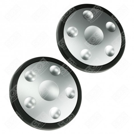 SET DI 2 RUOTE POSTERIORI ASPIRAPOLVERE - 5010006