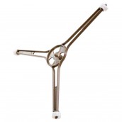 Supporto piatto rotante con ruote