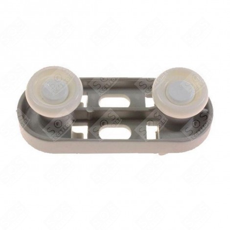 SET DI 2 ROTELLE + SUPPORTI DEL CESTELLO SUPERIORE LAVASTOVIGLIE - VJ8A000M4