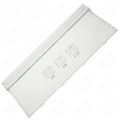 FACCIA DEL CASSETTO 445X188 MM ORIGINALE FRIGORIFERO, CONGELATORE - 4634610100