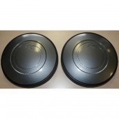 Set di 2 ruote grigie