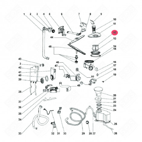 MICRO FILTRO LAVASTOVIGLIE - 34420628