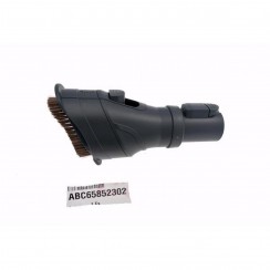 Piccola spazzola rotonda con setole retrattili per mobili (con clip)