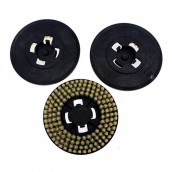 spazzola gialla lucidatrice (x3)