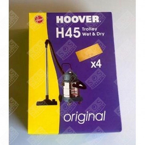 SCATOLA DI 4 SACCHETTI H45 ASPIRAPOLVERE - 09844242