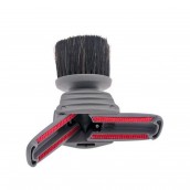 Piccola spazzola grigia 2 in 1 (per mobili)