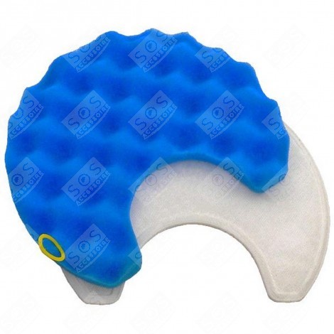 FILTRO A MEZZALUNA SEMPLICE (SENZA CAPPUCCIO IN PLASTICA) ORIGINALE ASPIRAPOLVERE - DJ97-00847D, DJ97-00847E