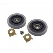 Set di 2 pulegge (rulli) + guarnizioni