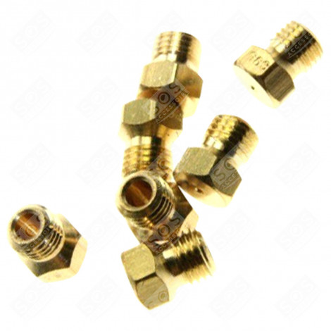 KIT INIETTORI GAZ BUTANO FORNI, FORNELLI ELETTRICI E A GAS - C00193105, C00095039