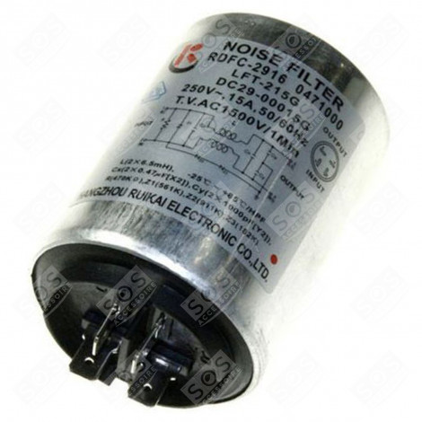 FILTRO ANTIPARASSITI ORIGINALE LAVATRICE - DC29-00015G, DC29-00015K