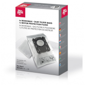 4 Sacchetti aspirapolvere + 1 Filtro motore