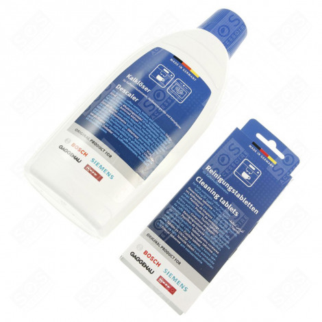 KIT DI PULIZIA ORIGINALE MACCHINA DA CAFFÃ, CAFFETTIERA - 00311196, 00311813