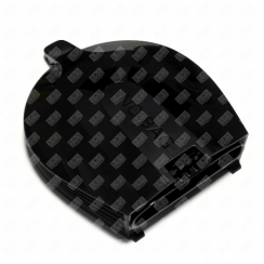 Coperchio nero ciotola di separazione