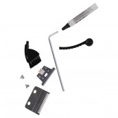 Set di coltelli con chiave, viti, spazzola e gancio di pulizia originale