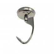 Gancio per pasta in alluminio con anello di sicurezza per robot