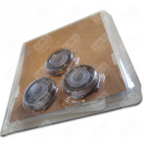 LOTTO DI 3 TESTINE DI RASATURA SERIE 5000 RASOI, TAGLIACAPELLI - HQ850, 422203625841