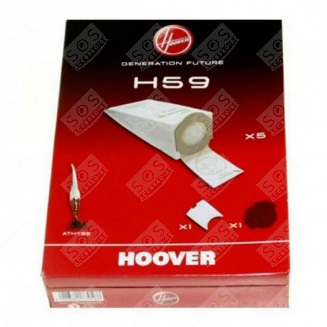 CONFEZIONE DI 5 SACCHETTI 1 FILTRO ASPIRAPOLVERE - 35600279