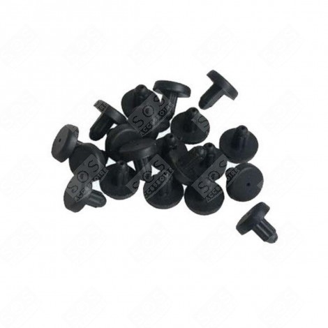 LOTTO DI 20 CUSCINETTI IN GOMMA GRIGLIA FORNI, FORNELLI ELETTRICI E A GAS - 50280807004, 77X9976