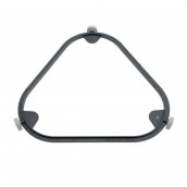 Supporto piatto rotante con ruote