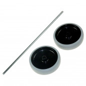 Ruota posteriore fissa