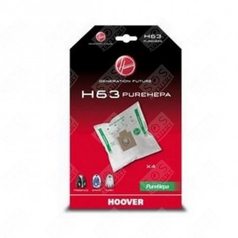 CONFEZIONE DI 4 SACCHETTI PURE HEPA ASPIRAPOLVERE - 35600536, 09200245