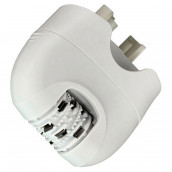 Testa di epilazione stretta bianca