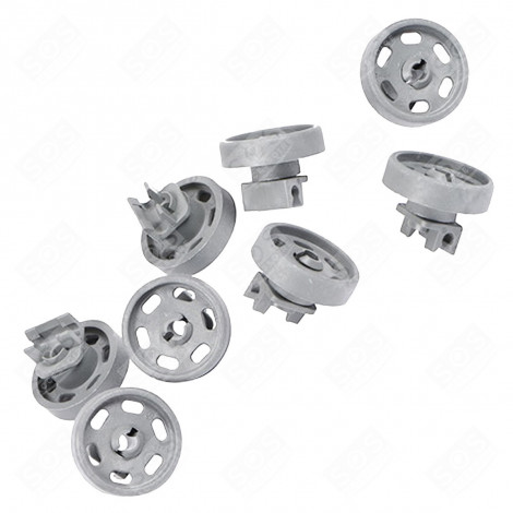 KIT RUOTE DEL CESTELLO INFERIORE LAVASTOVIGLIE - 407130030/7
