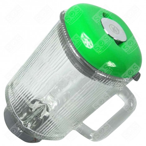 BICCHIERE FRULLATORE IN VETRO COMPLETO ROBOT DA CUCINA E CUOCITUTTO - KW714384