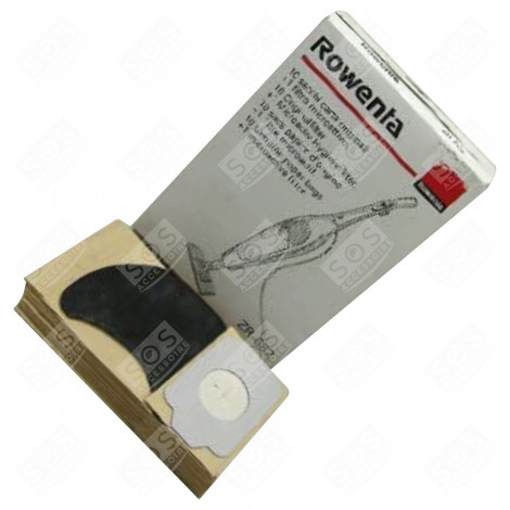 10 SACCHETTI (RH620) + 1 FILTRO ASPIRAPOLVERE - RA-ZR682
