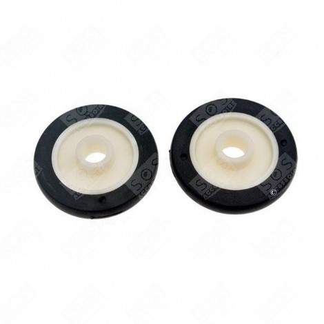 LOTTO DI 2 RULLI SUPPORTO CESTELLO LAVATRICE - 97920557