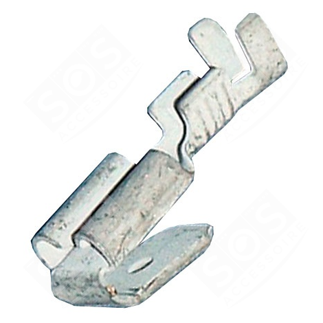 MORSETTIERA PIATTA DOPPIA 6,3 MM 300° LAVATRICE - 5945993