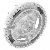 Corona tripla del bruciatore