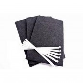 Lotto di 3 filtri a carbone (con aste di fissaggio)