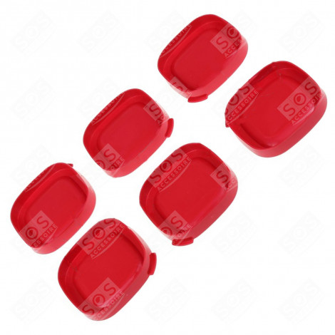 LOTTO 6 COPERCHI YOGURTIERA, FORMAGGIERA - SS-1530000653