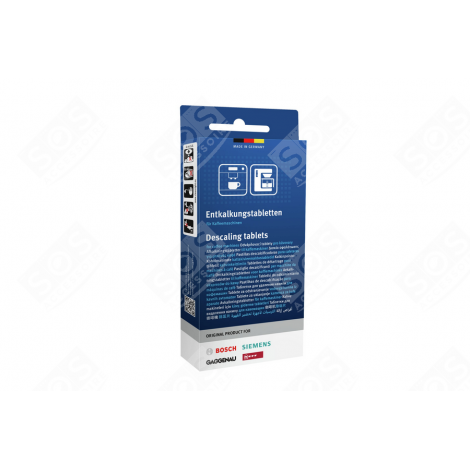 PASTIGLIE DECALCIFICANTI ORIGINALE MACCHINA DA CAFFÃ, CAFFETTIERA - 00311819, 00312530