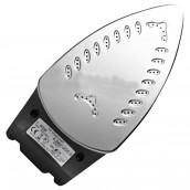 Ferro da stiro a vapore con suola leggera